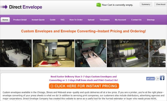 Customized Joomla Website for online Printing Company