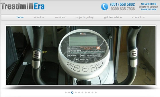 Website Design for a Serives company in Rawalpindi-Pakistan